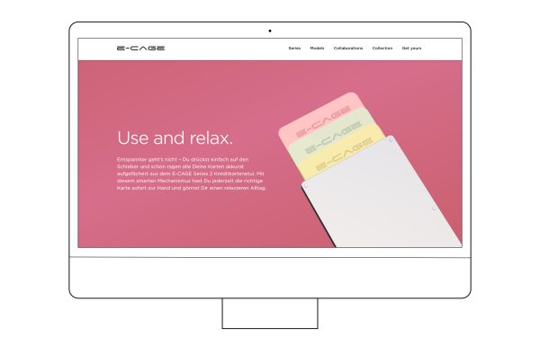 e-cage website launch
